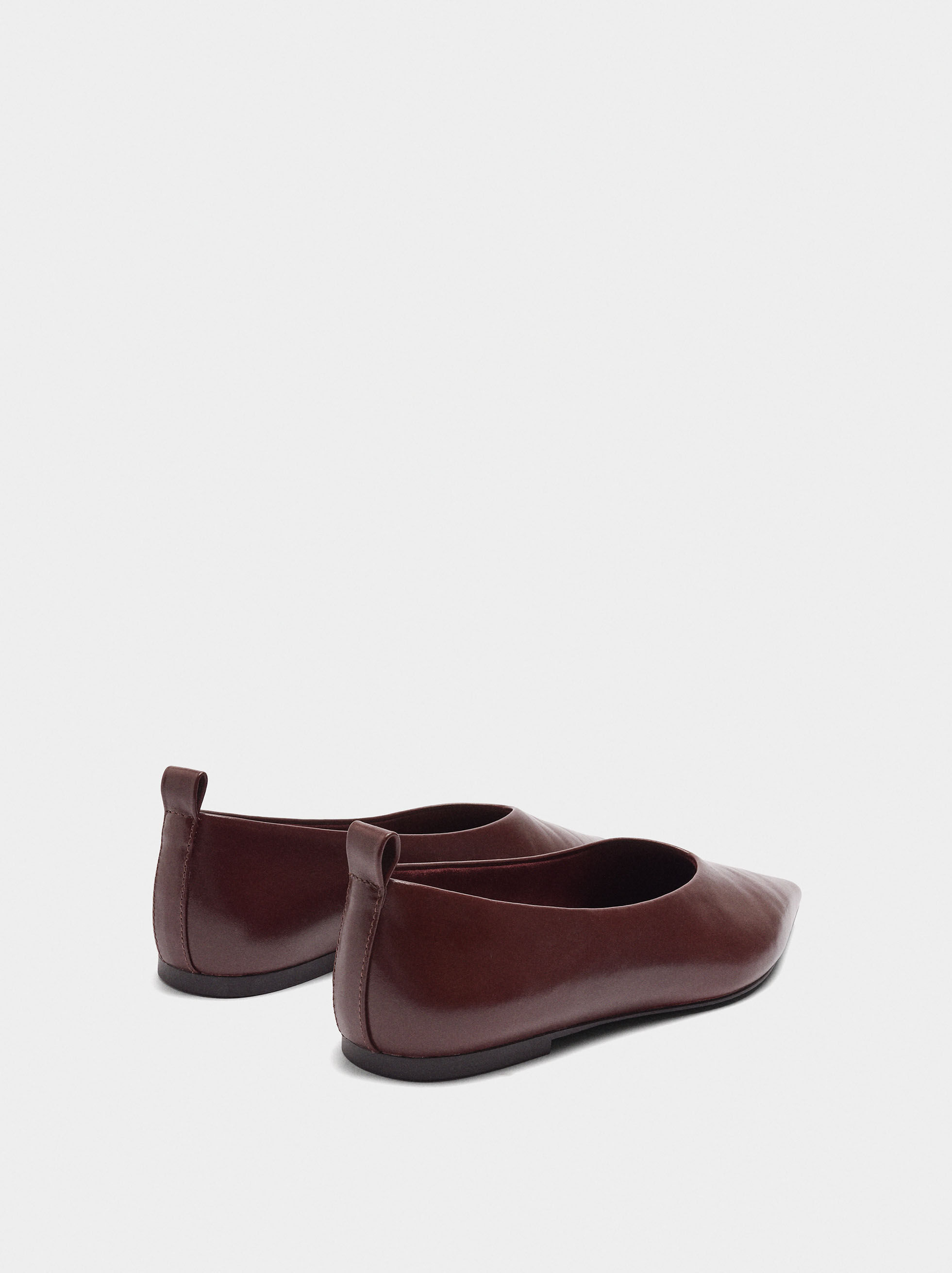 Leather mules