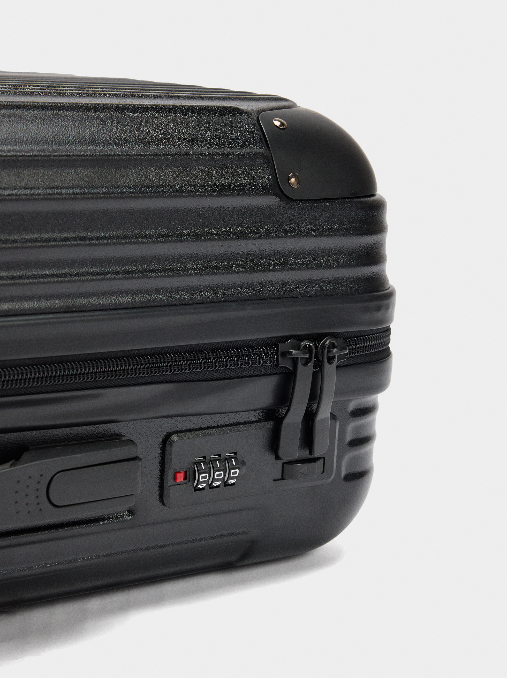 Scratched Travel Suitcase