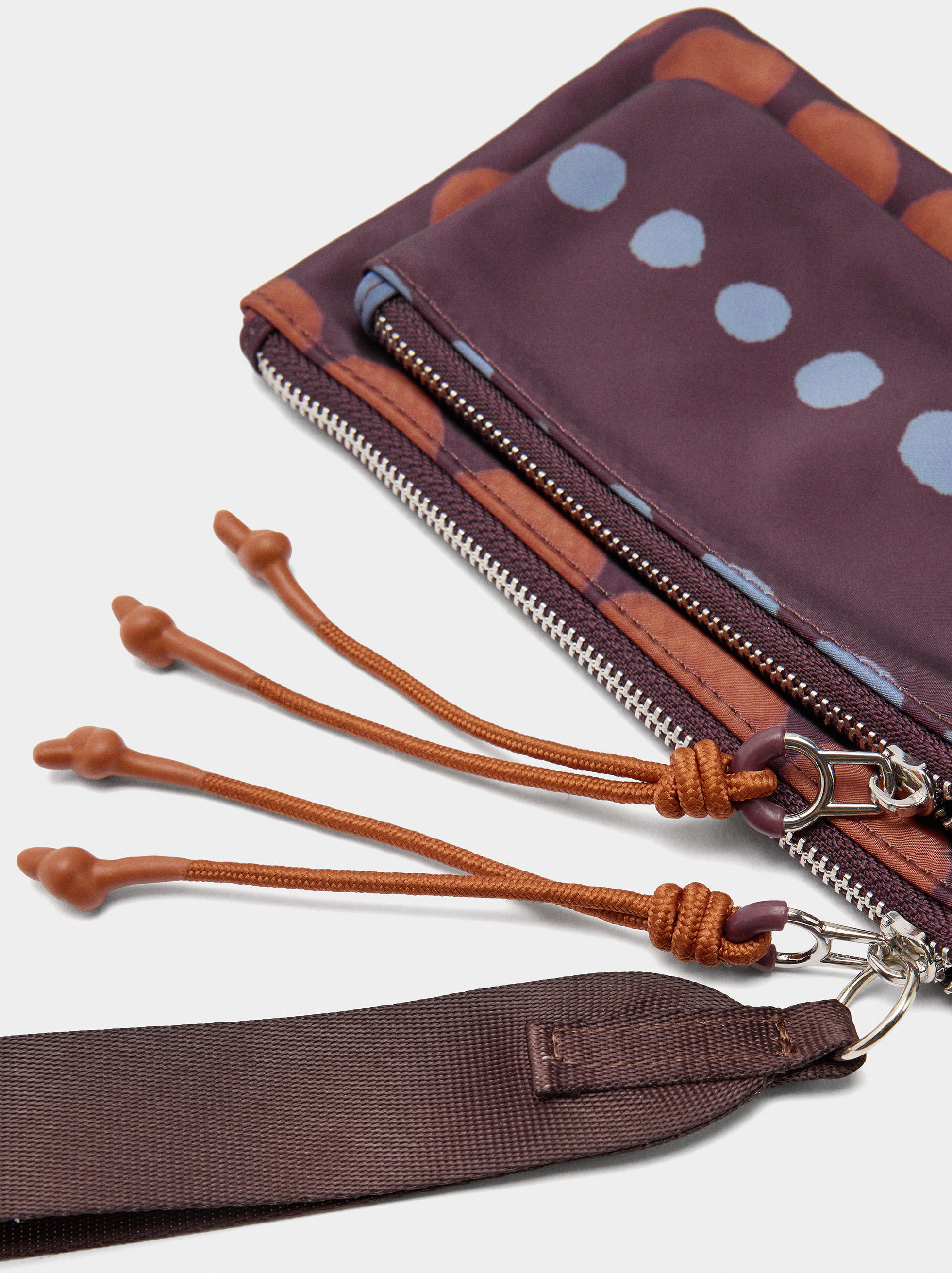 Printed nylon multipurpose bag