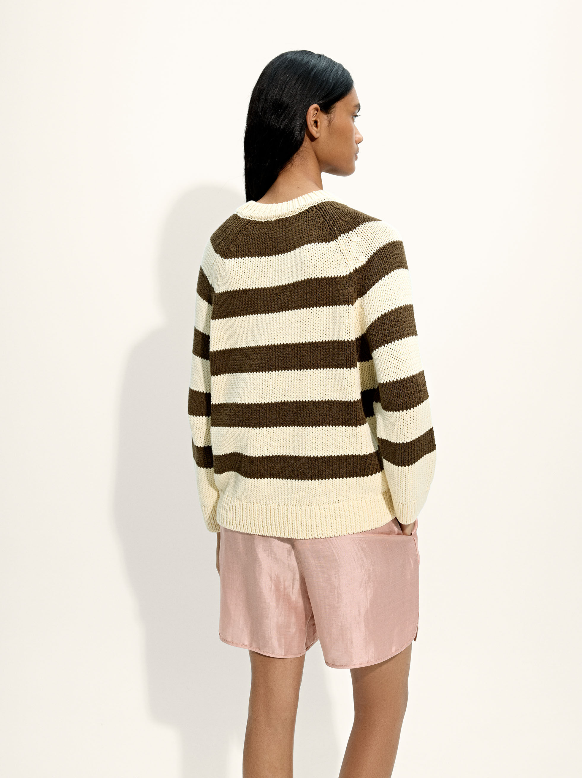 Striped Knit Top