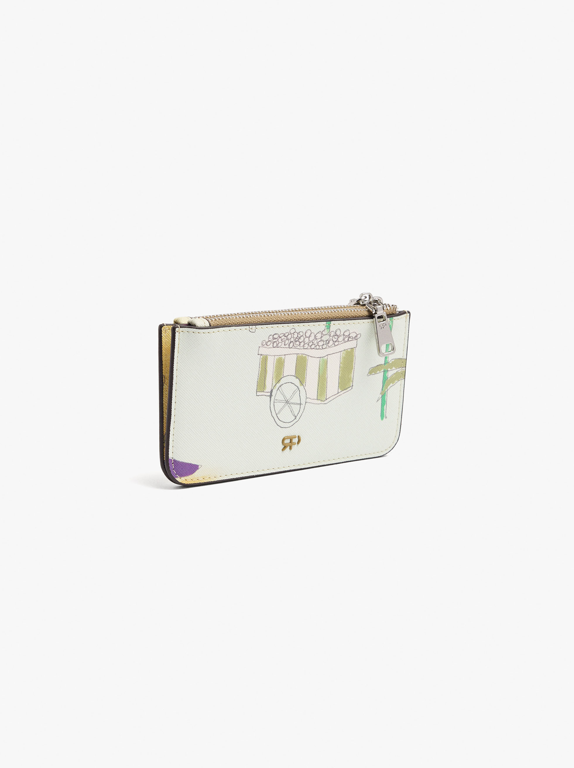 Double printed textured multi-purpose bag
