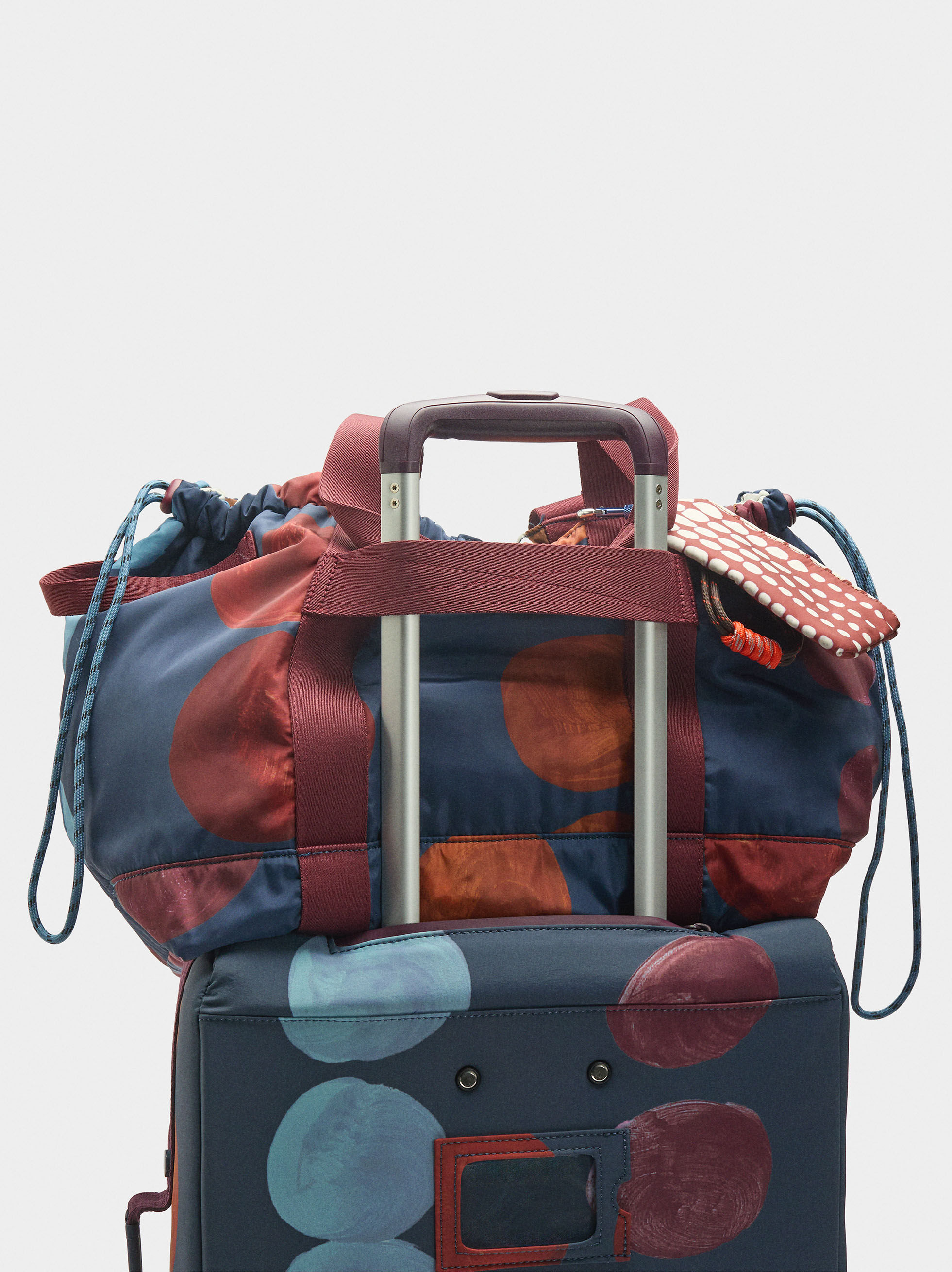 Reversible Nylon Weekend Bag