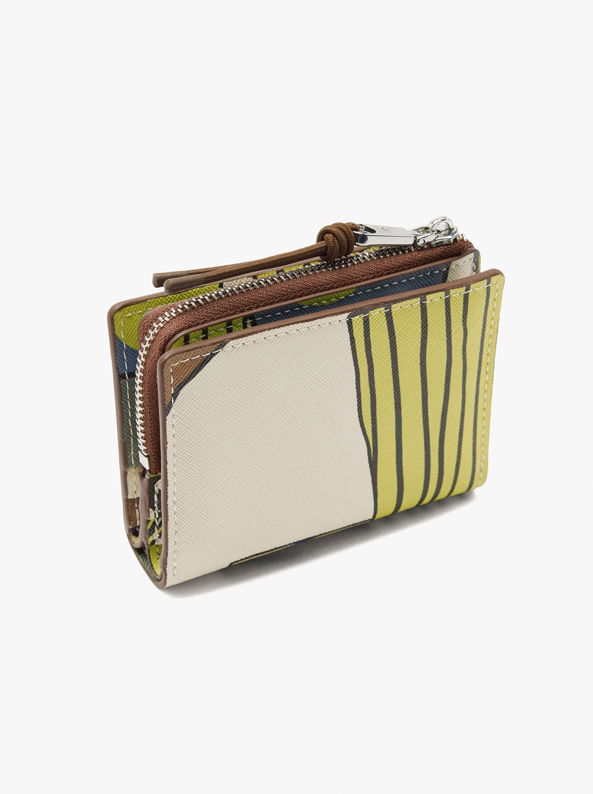 Textured Printed Coin Purse