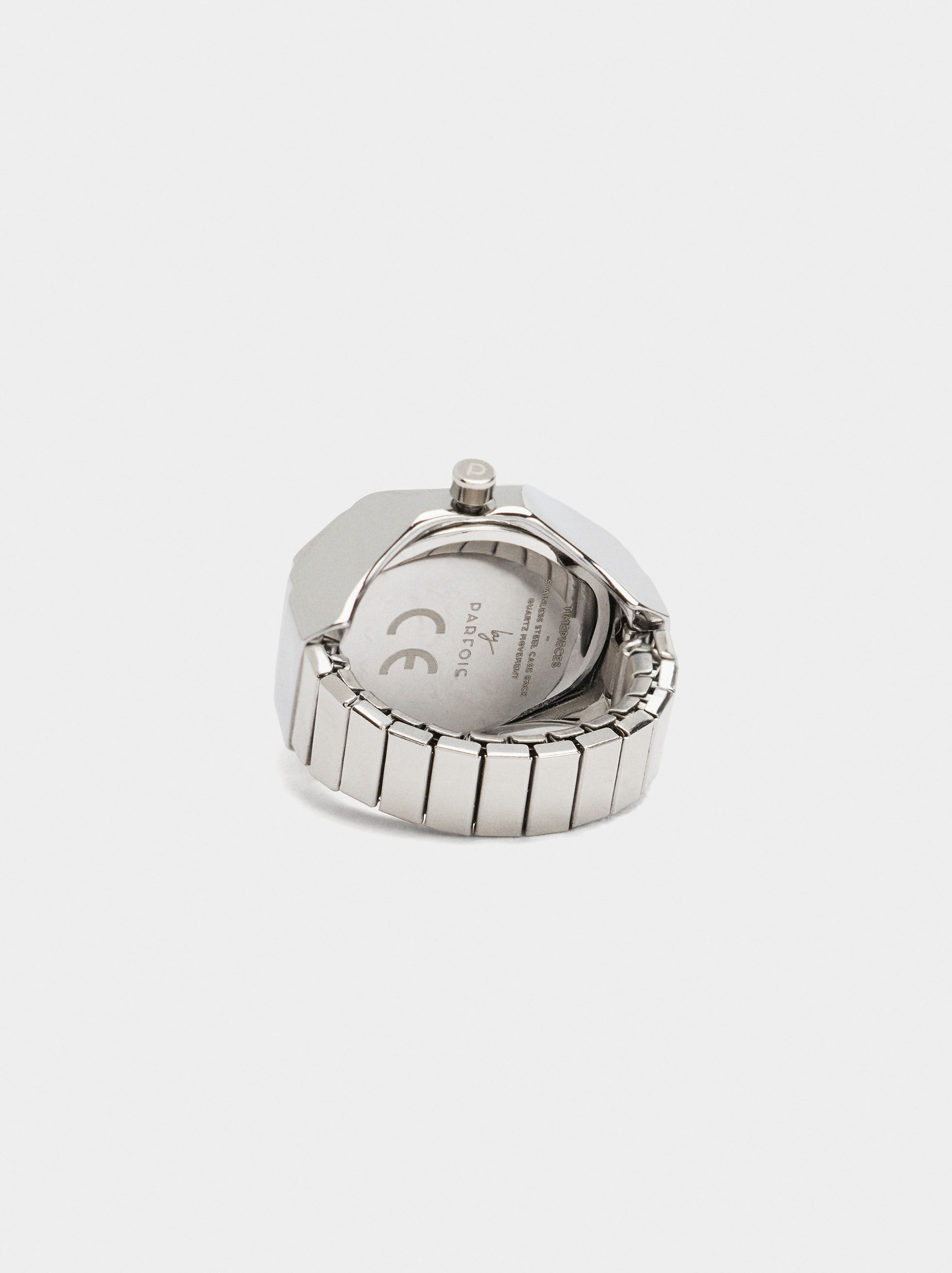 Silver Steel Watch Band