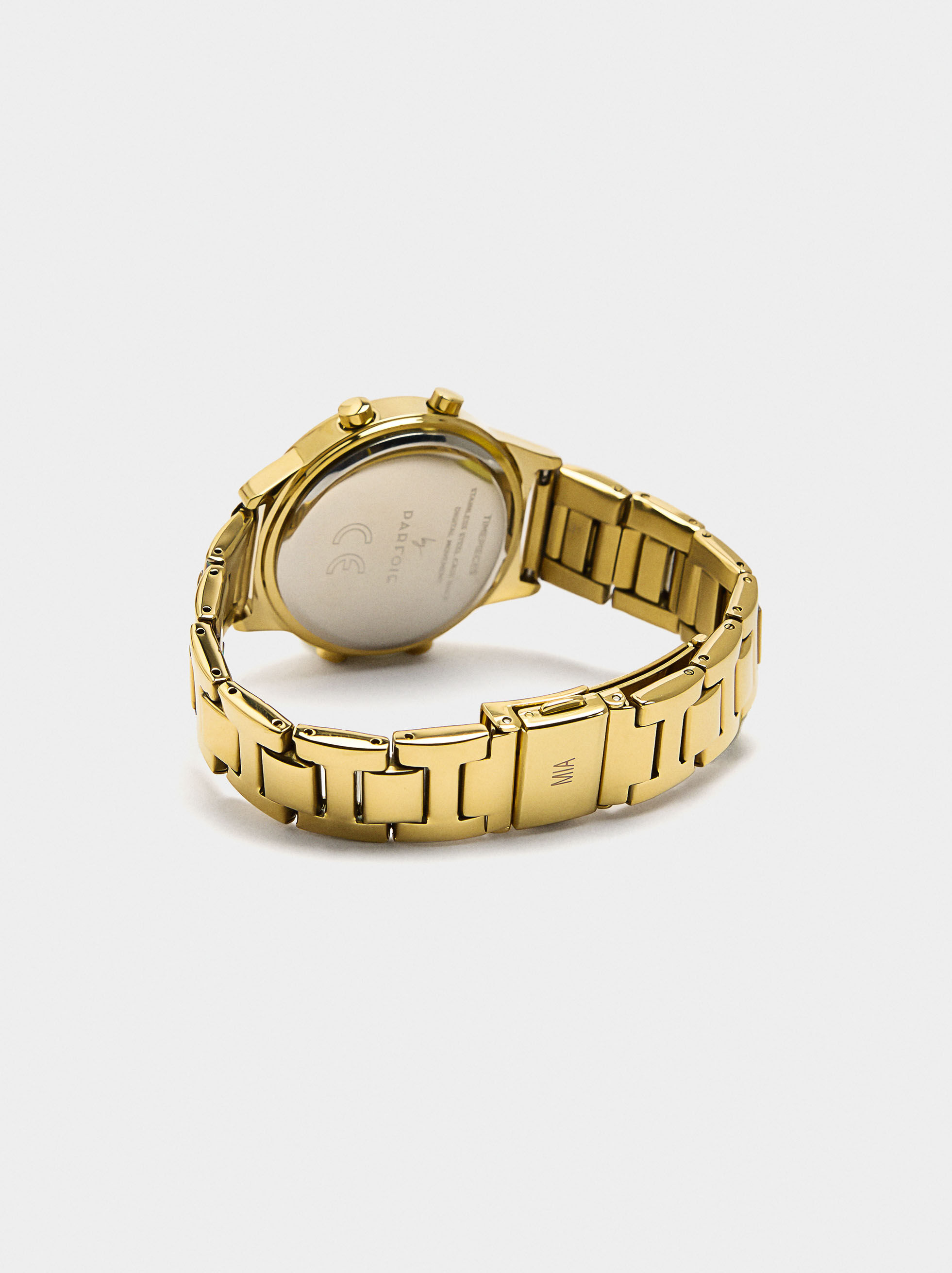 Digital Watch with Stainless Steel Bracelet