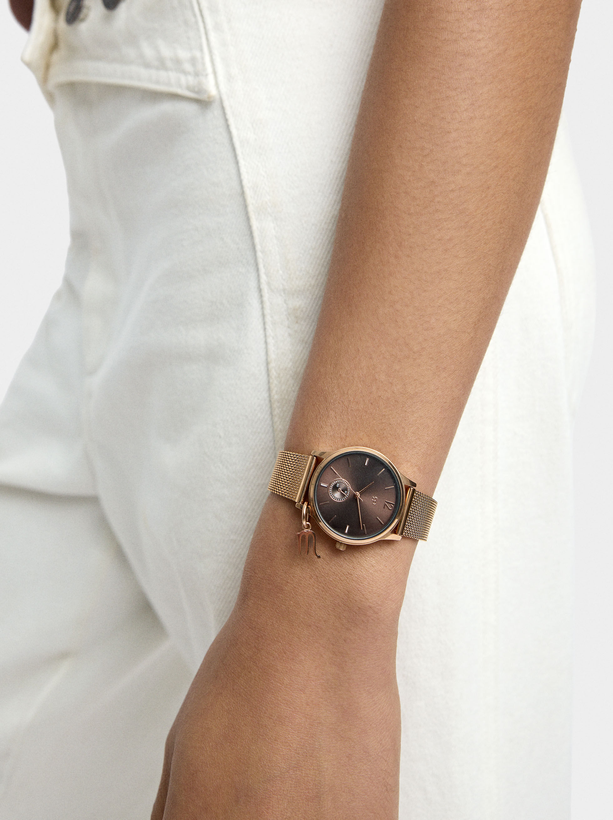 Metal Mesh Bracelet Watch Stainless Steel