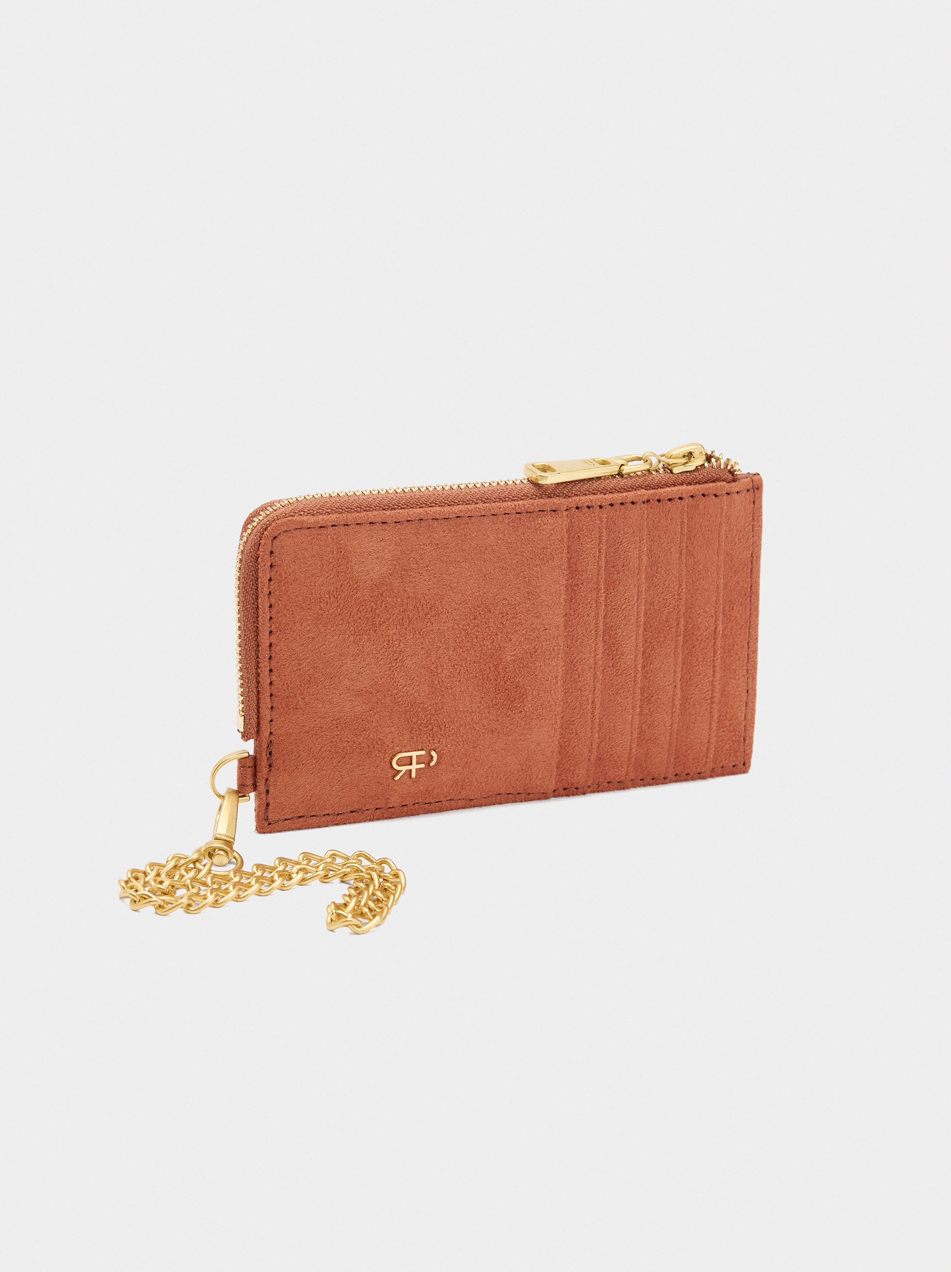 Leather-effect cardholder