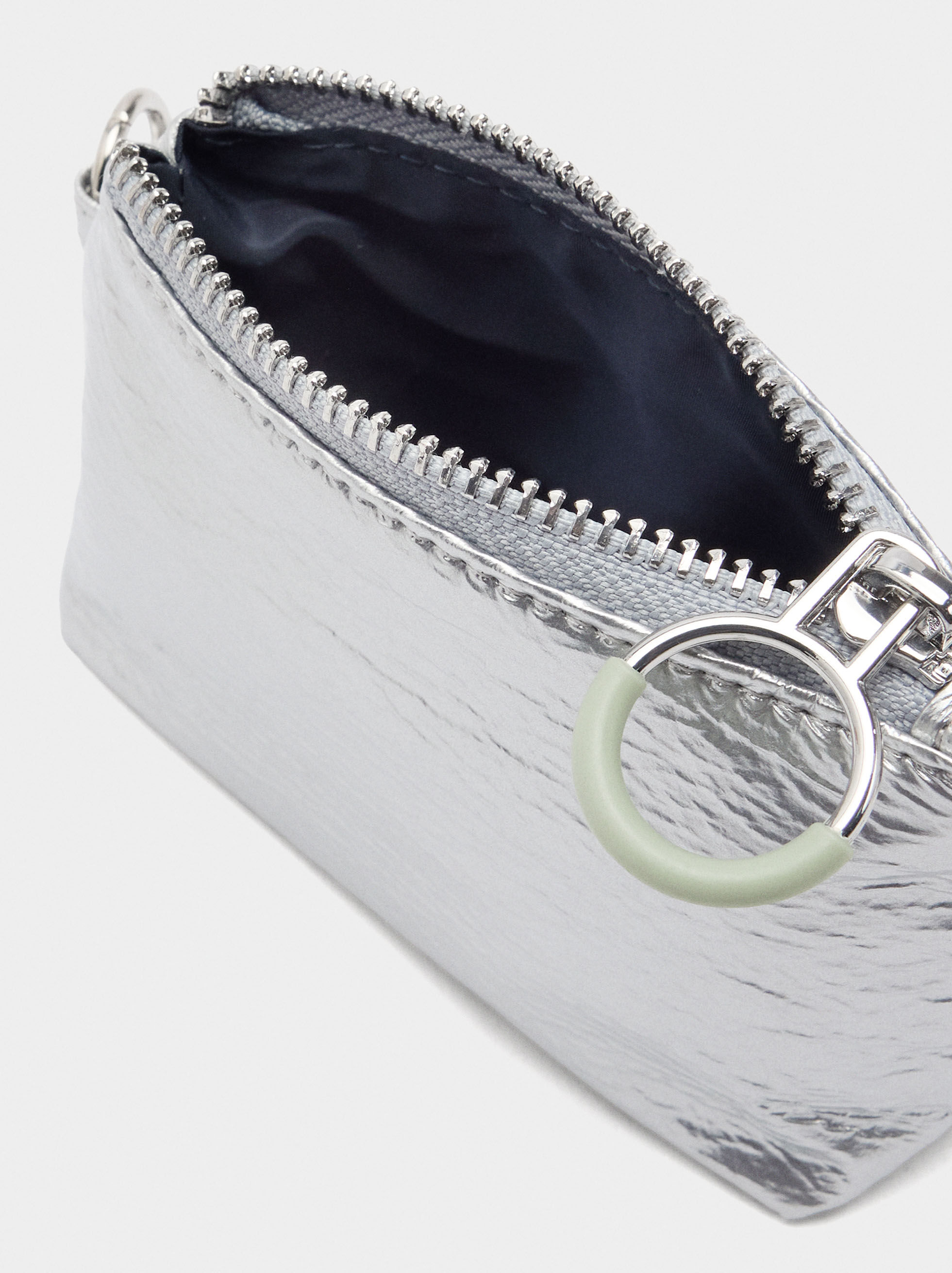 Metallic Coin Pouch