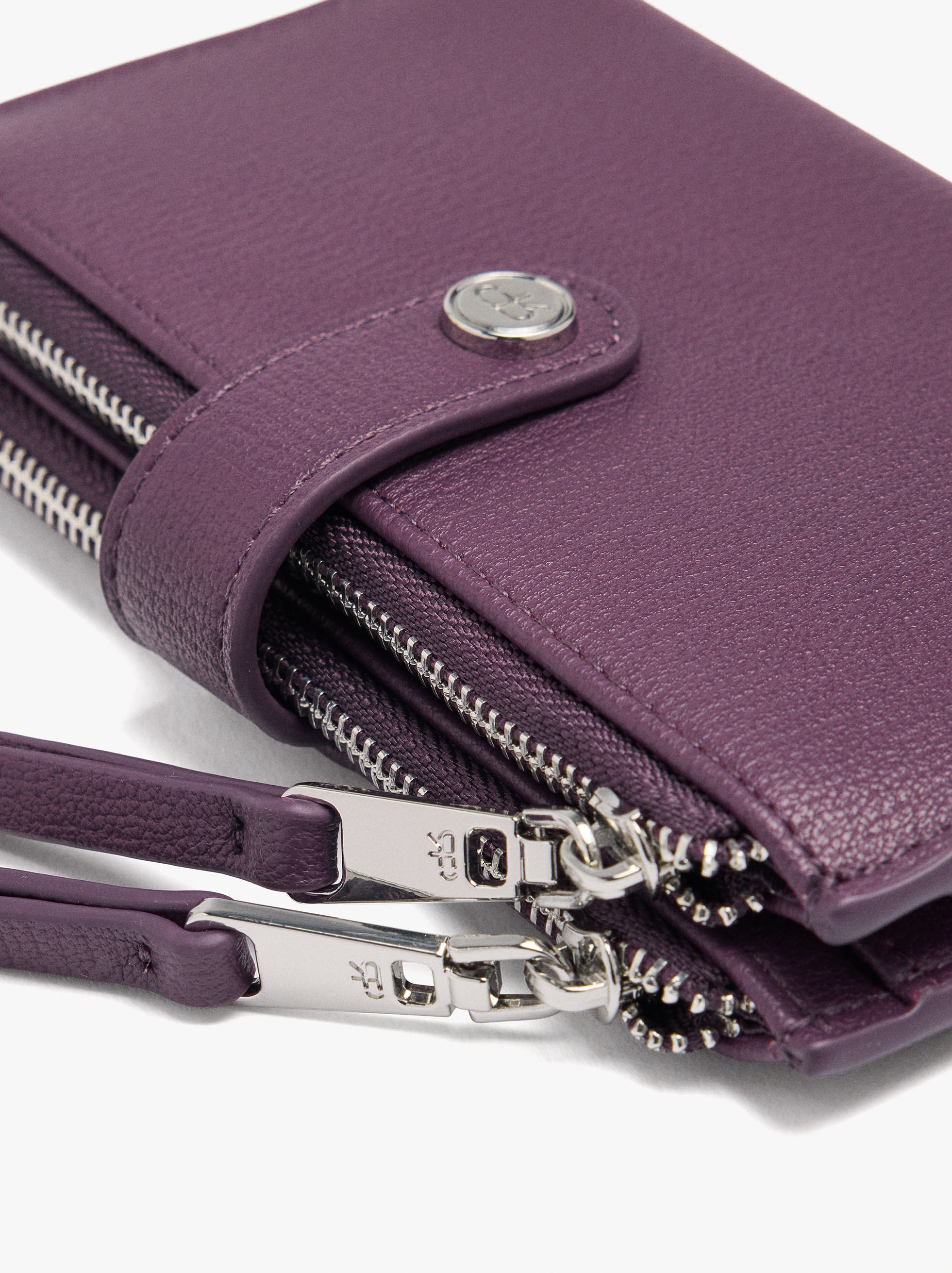 Wallet with M Texture