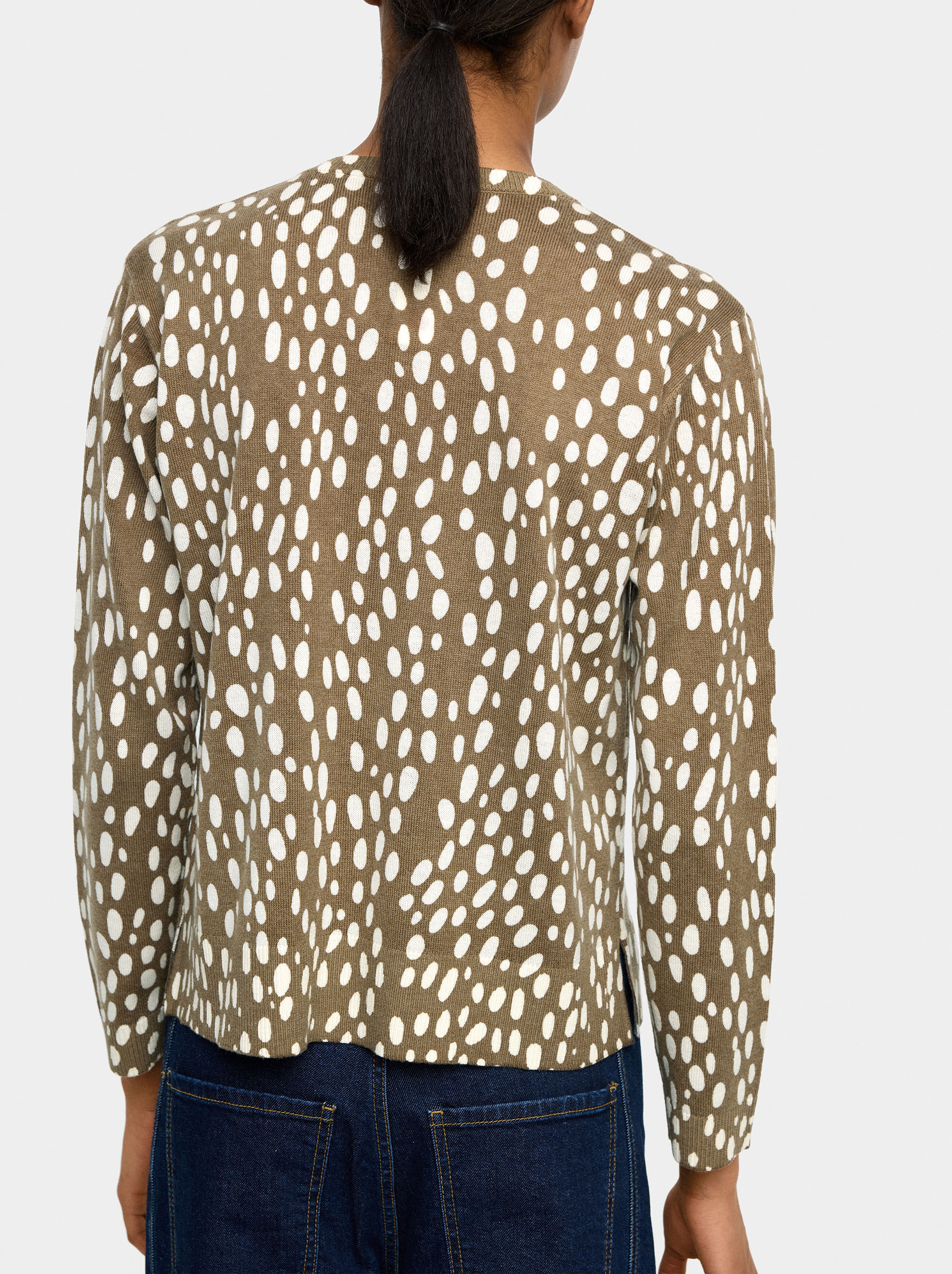 Printed Knit Top