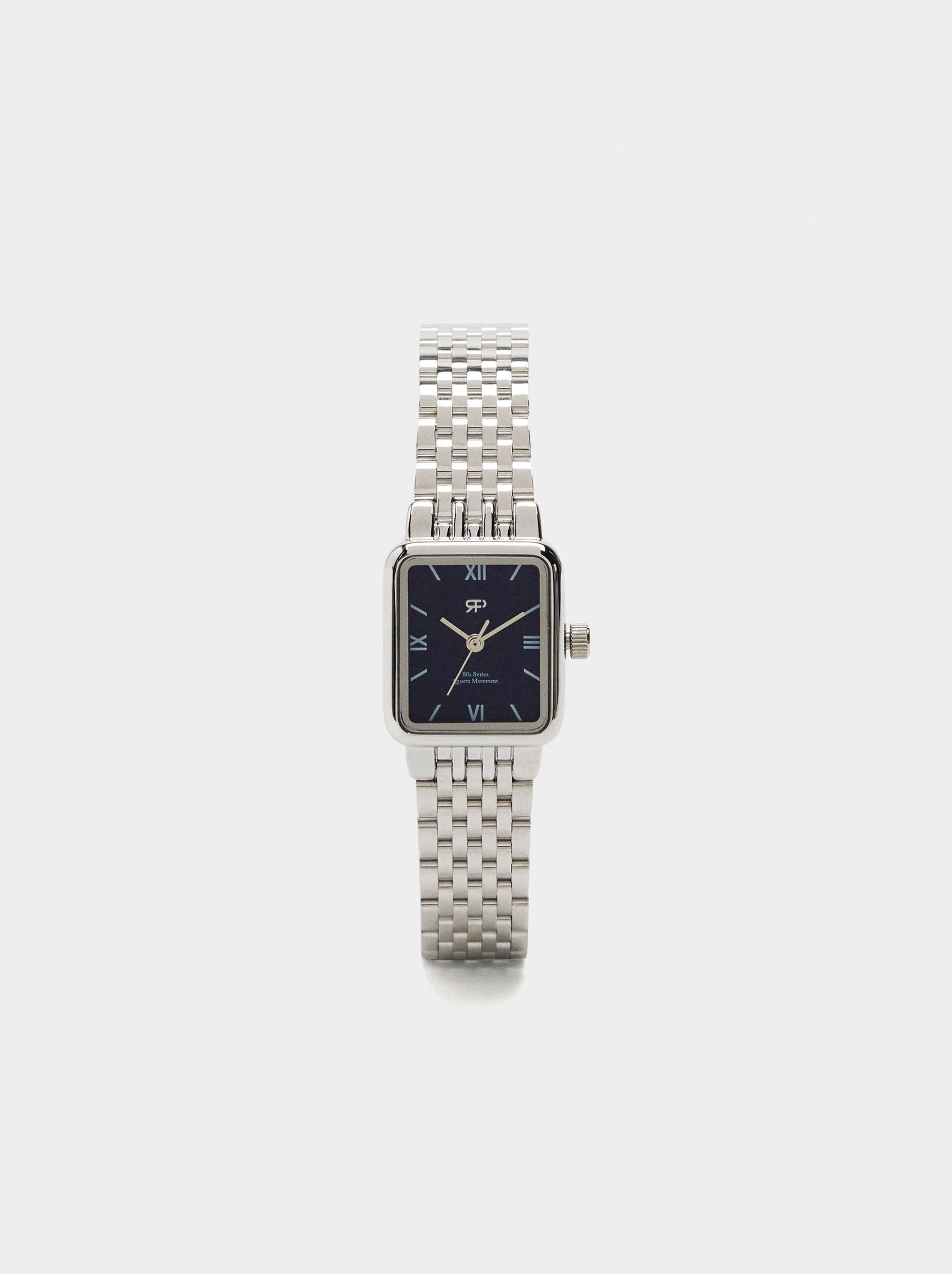 Square Watch Stainless Steel Bracelet