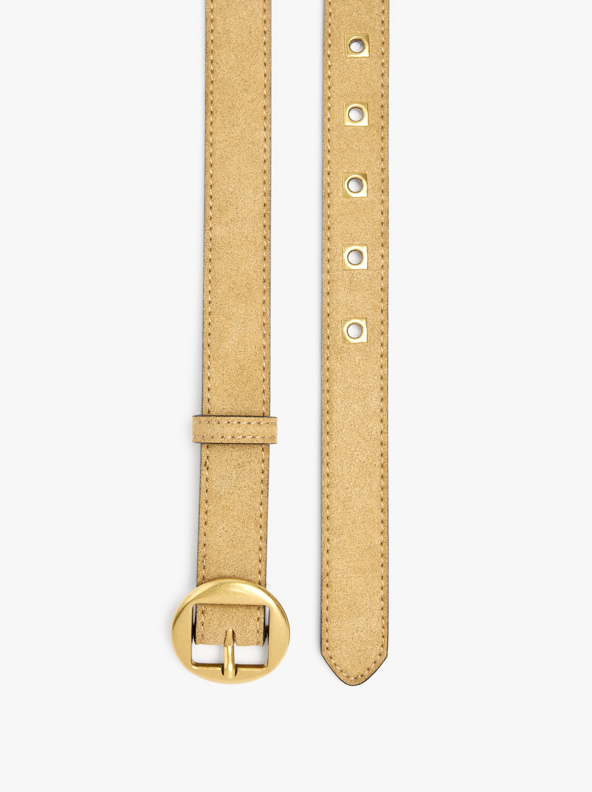 Round Buckle Belt