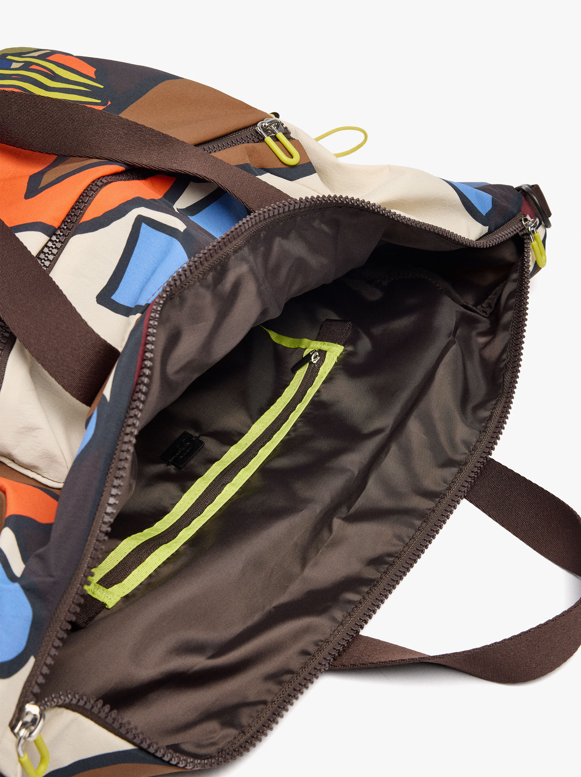 Printed Nylon Sports Bag