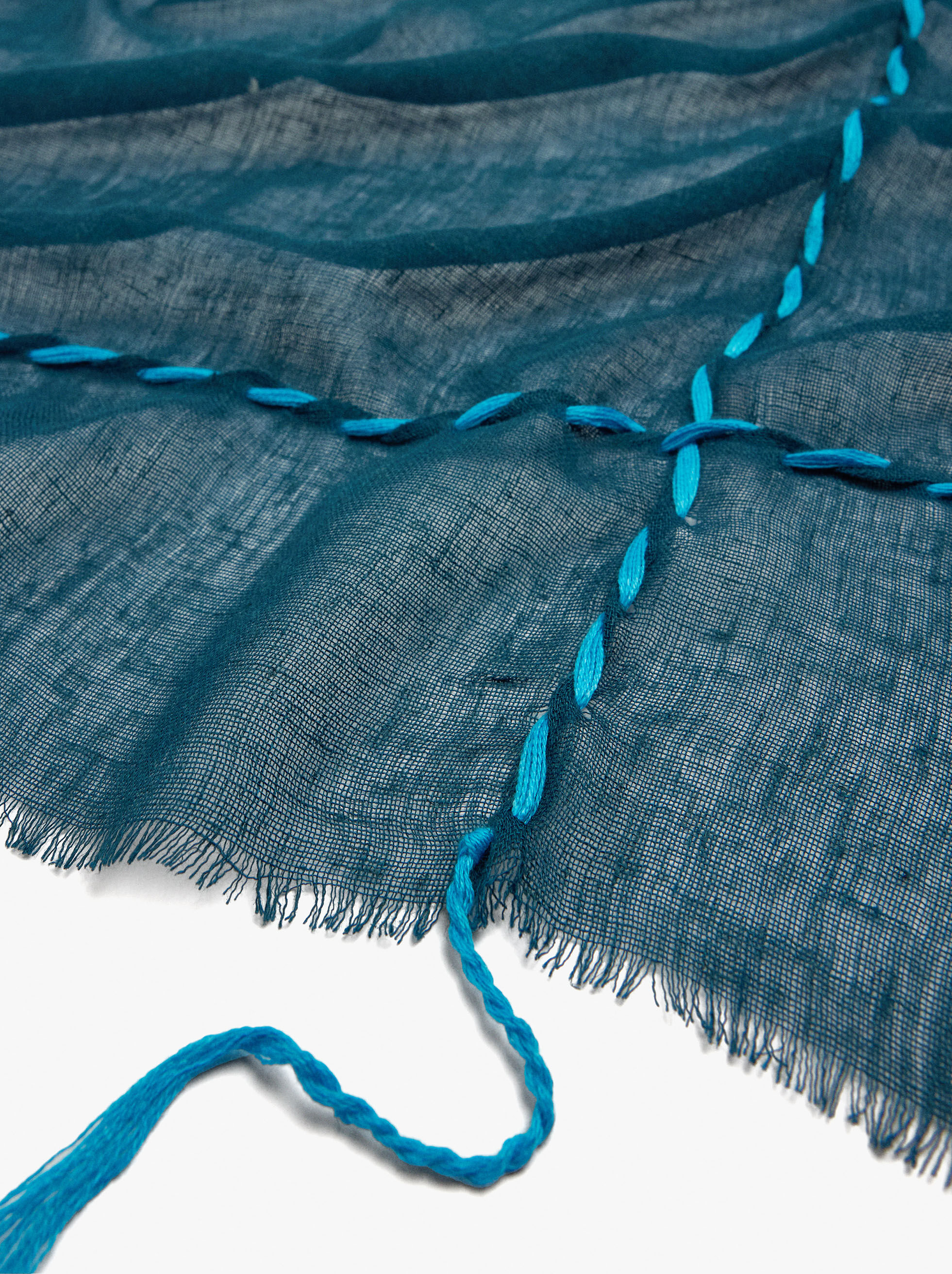 Pashmina linen blend