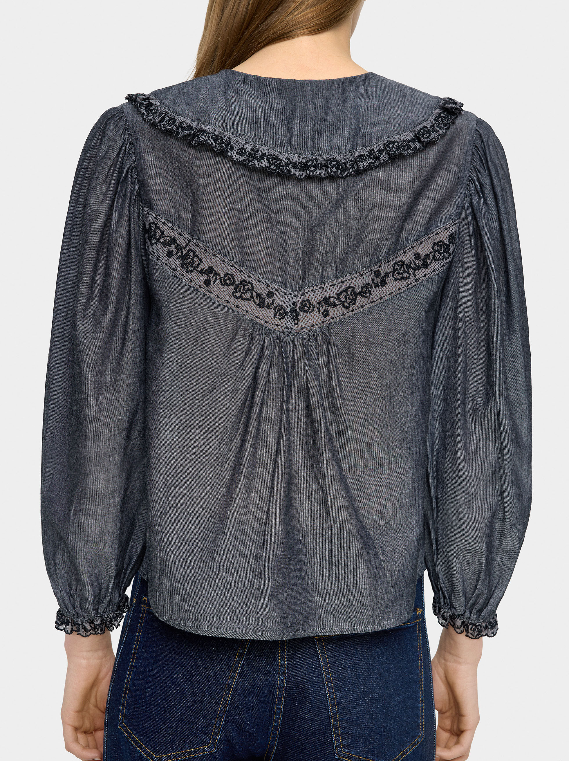 Embroidered Blouse 100% Cotton