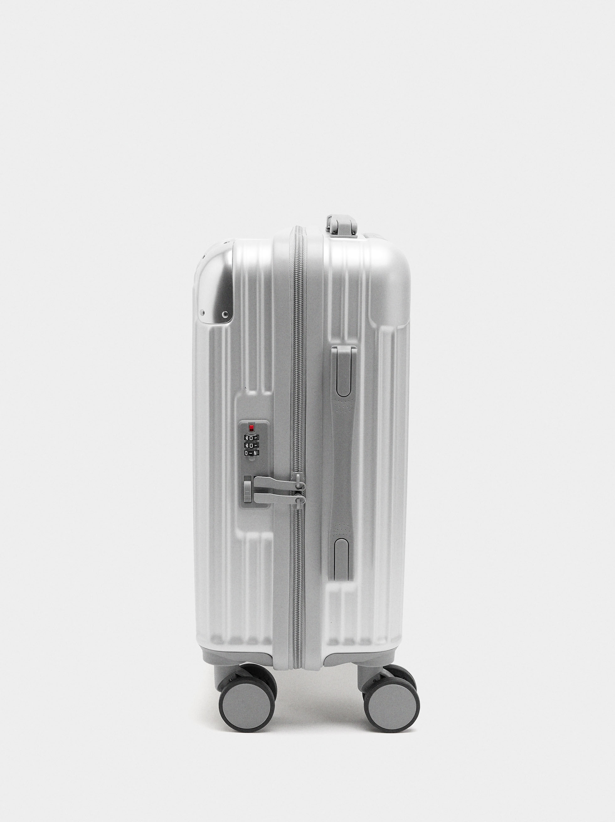 S Texture Travel Suitcase