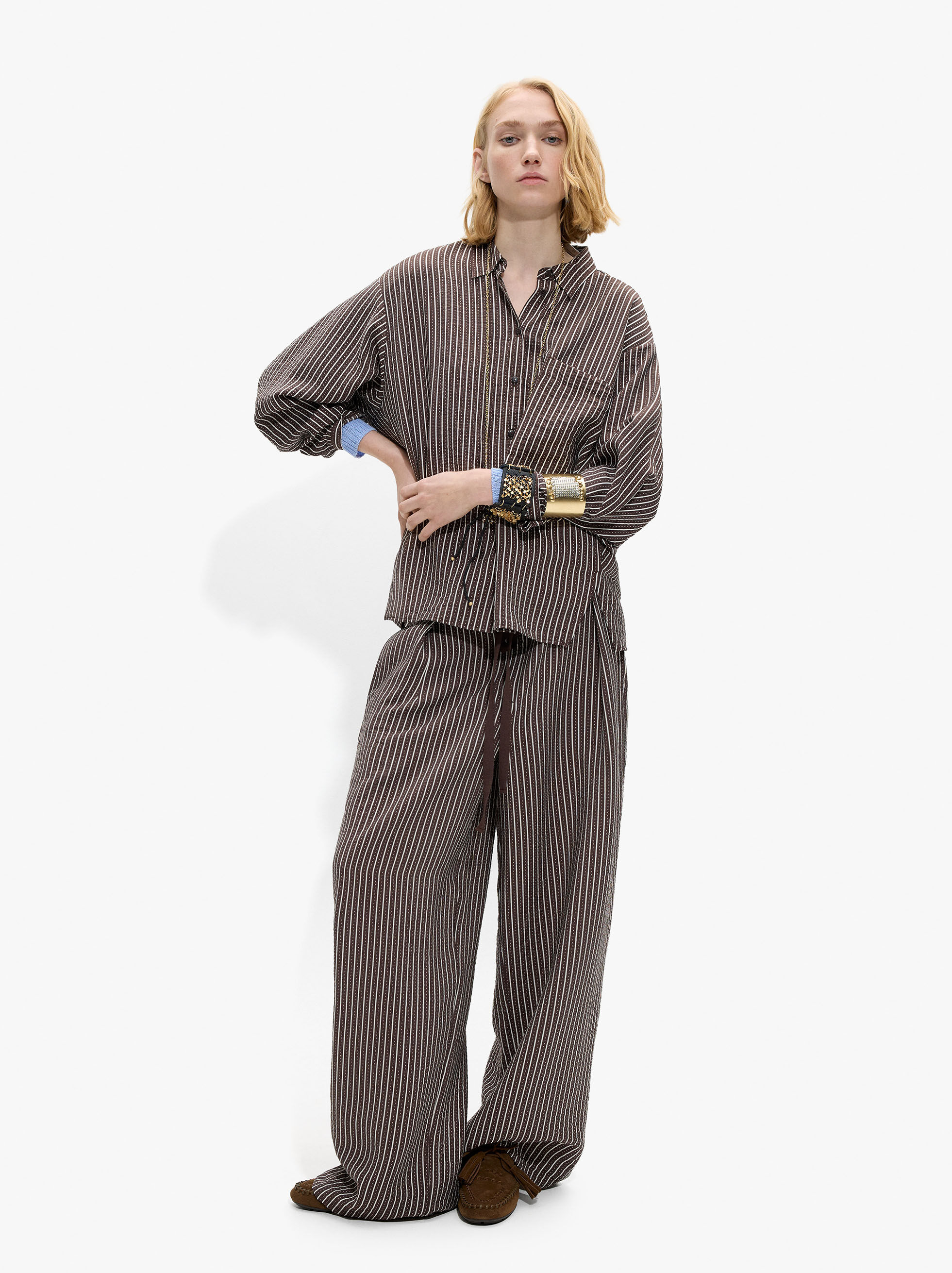 Pinstripe Pants