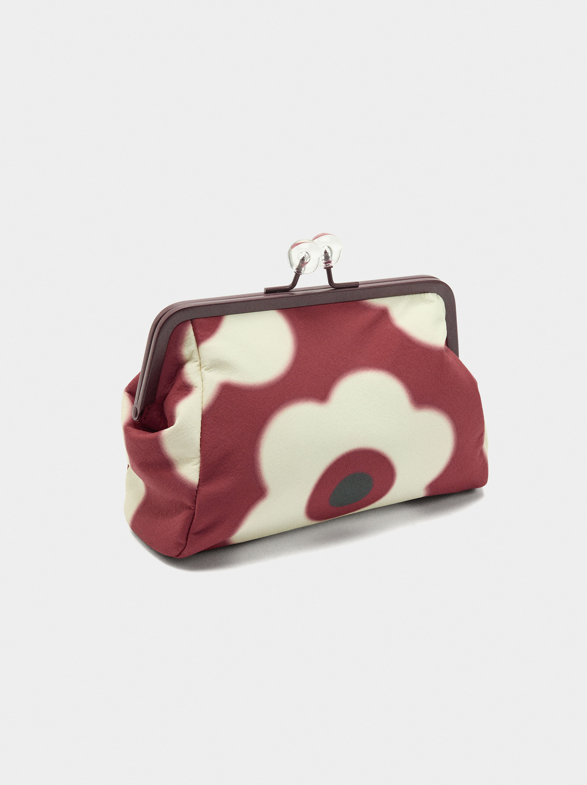 Floral Print Cosmetic Bag