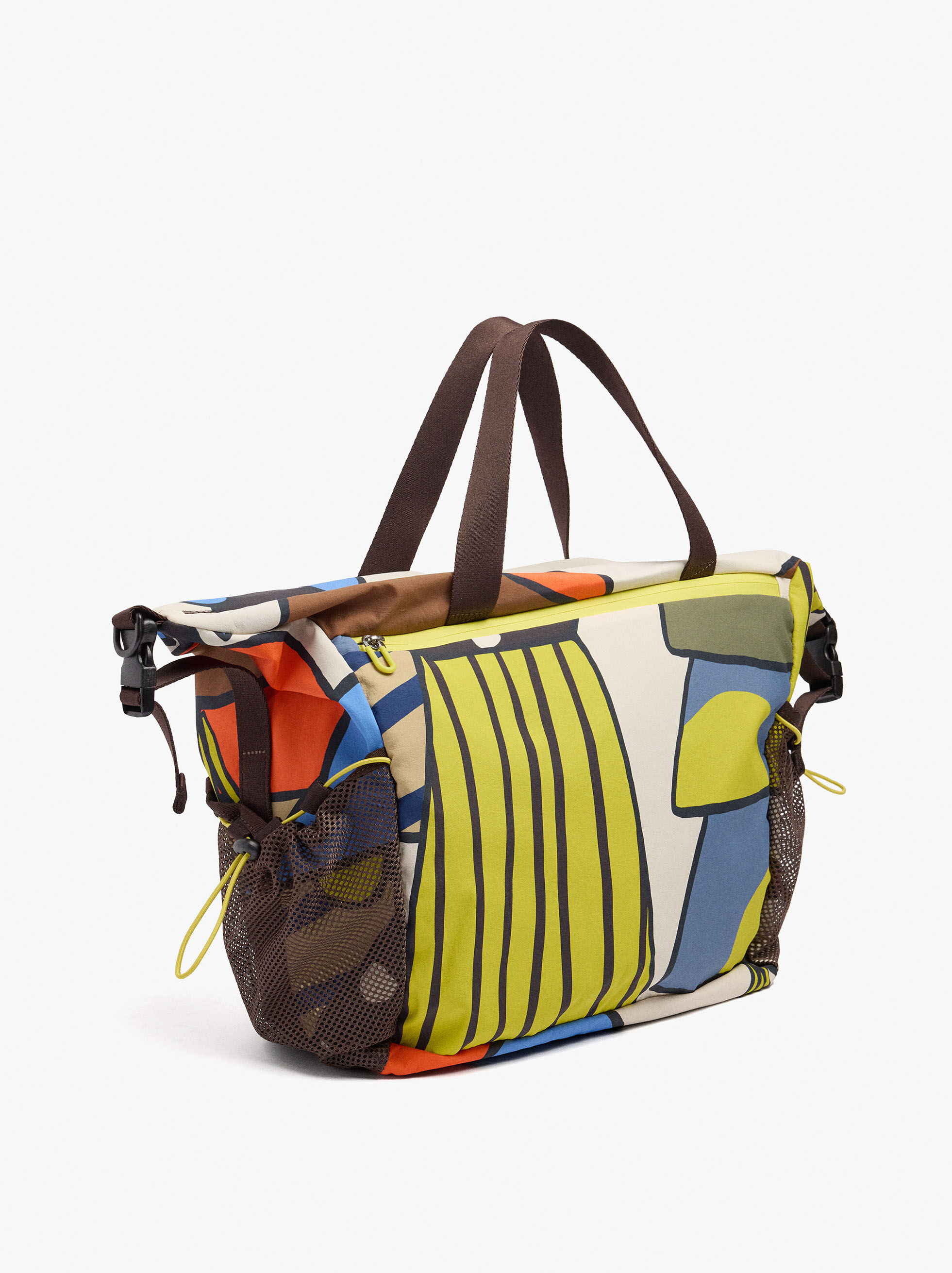 Printed Nylon Sports Bag
