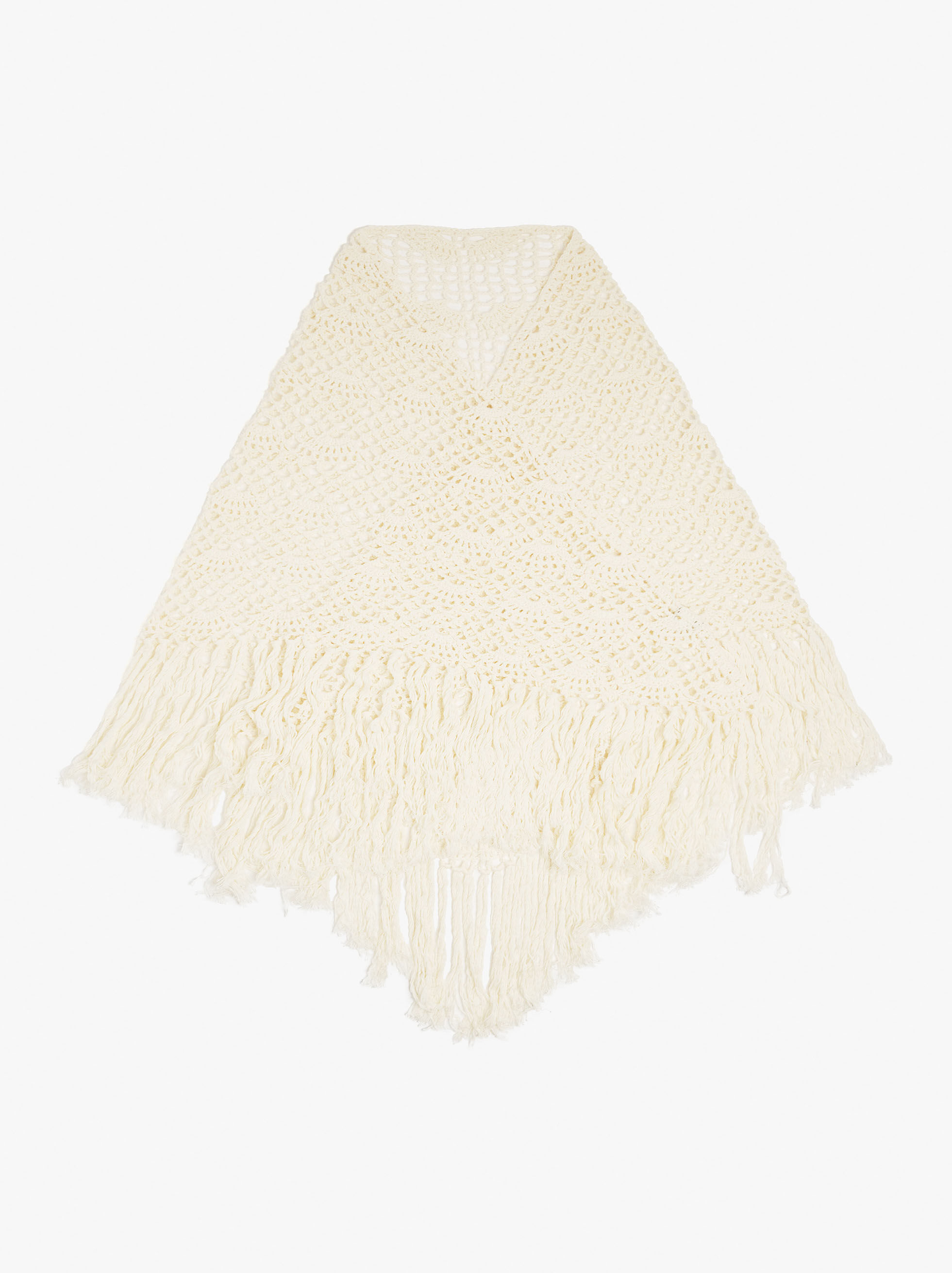 Crochet Shawl 100% Cotton